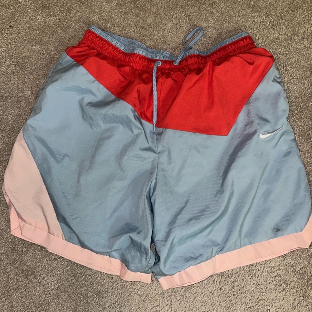 Nike Free Multi Tone Pastel Lined Shorts - Picture 1 of 3